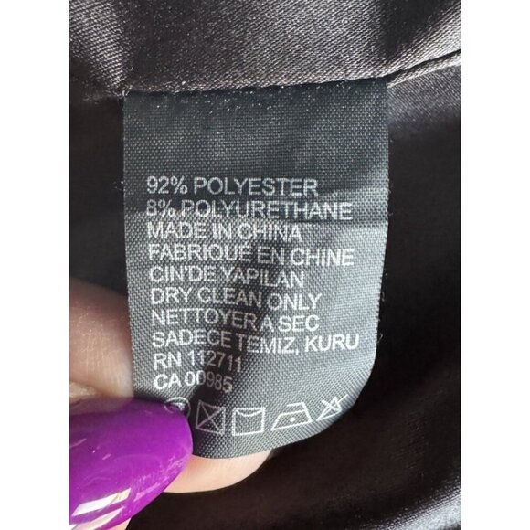 Jay Godfrey Womans Sz 6 Perot Black Mesh Insert Mini Dress Cocktail - Picture 6 of 9